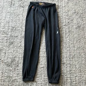 Aviator Nation size small charcoal lighting bolt sweatpants